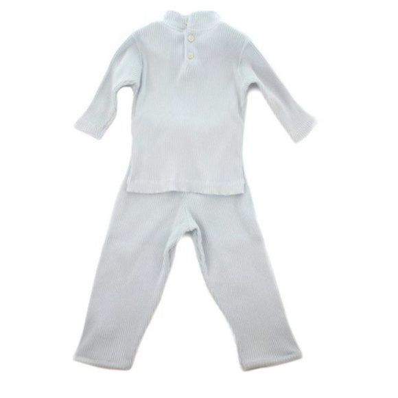 LILI GAUFRETTE Blue Baby Sweater & Pants Size 18M